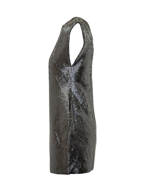 25FW 마이클 코어스 숏 원피스 MF583116PK 001 BLACK - MICHAEL KORS