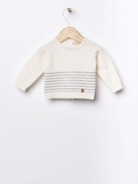 25FW [키즈] 워더블 니트/스웻셔츠 I25 09301A 17 Cinza claro