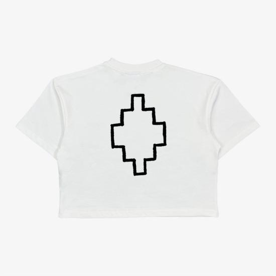 25FW [키즈] 컨트리 오브 밀란 티셔츠 F5CMJGTH096 002 Beige - COUNTY OF MILAN