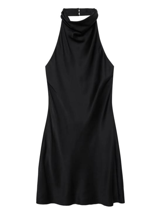 25FW 애니빙 미디 원피스 A 02 1119 BLK26 Black