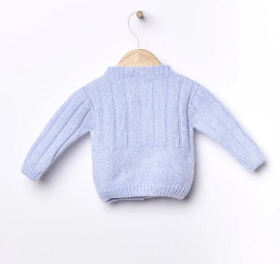 25FW [키즈] 워더블 니트/스웻셔츠 I25 04308A Azul mouline - WEDOBLE