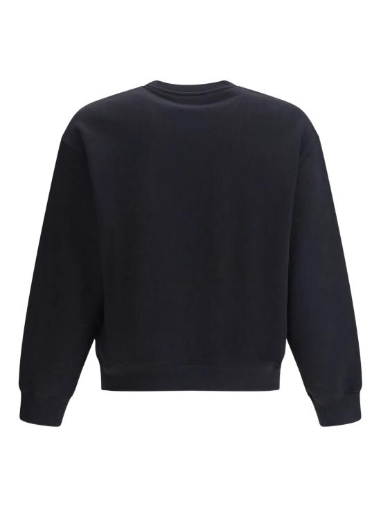 25FW 메종키츠네 핸드라이팅 컴포트 스웨트셔츠 MM00315KM0341 0414 CLASSIC NAVY WHITE - MAISON KITSUNE