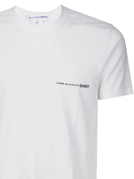  꼼데가르송 반팔 티셔츠 FOT026S25 3 White - COMME DES GARCONS