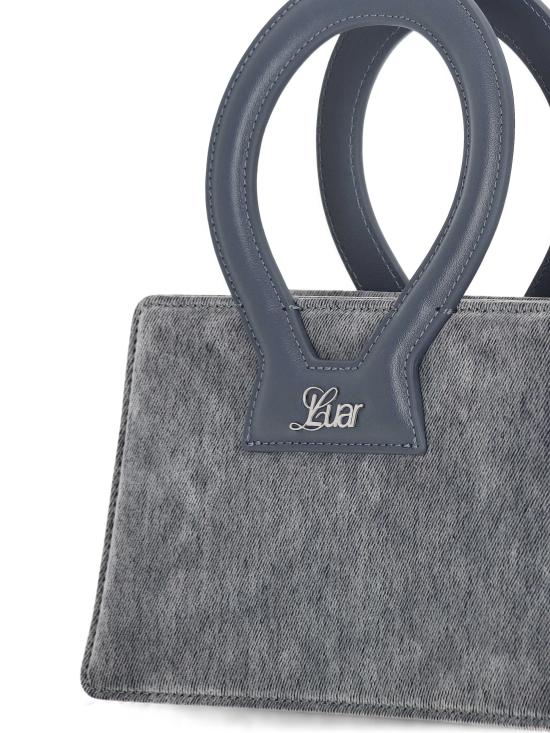 25FW 루아르 토트백 LUARSMANA DNMGRY GREY DENIM ENZYME - LUAR