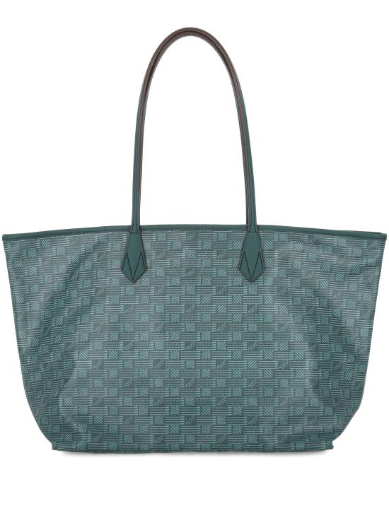 25FW 모로 파리스 토트백 TOTESTMDMMOREAU DGNA DARK GREEN NATURAL