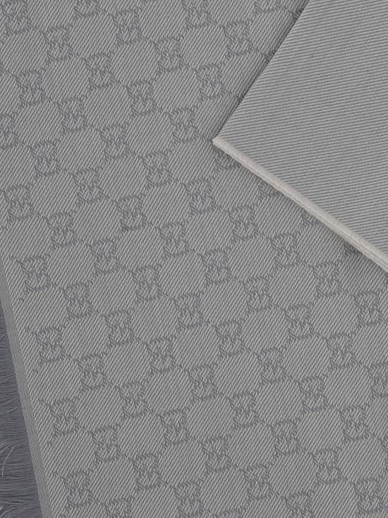 25FW 구찌 GG 울 스카프 848507 3G2009969 Blue - GUCCI