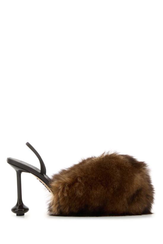 25FW 로에베 힐/펌프스 L814462X04 BROWN Multicoloured