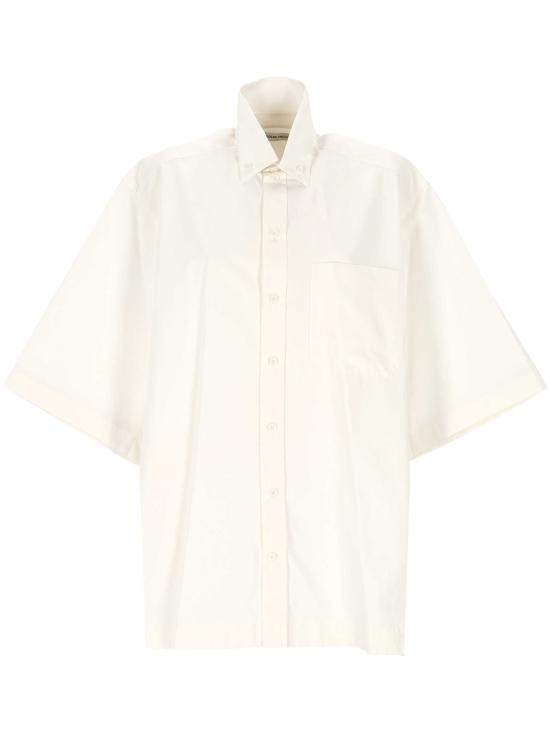 25FW 피비 파일로 셔츠 BC26CO2339 104IV White