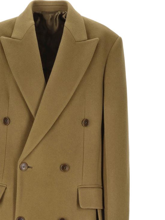 25FW 피비 파일로 코트 CM057WO0032 802TO Tobacco - PHOEBE PHILO