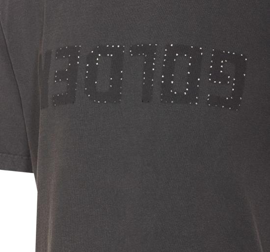 25FW 골든구스 반팔 티셔츠 GMP01220 P00067160318 Grey - GOLDEN GOOSE