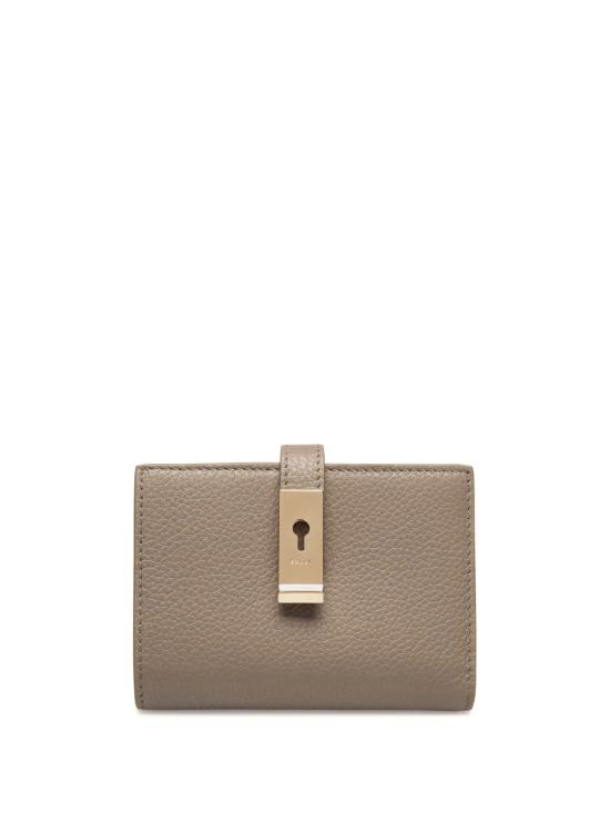 25FW 발리 지갑 WLB00Y VT710U8B7Y DEEP SEPIA GOLD