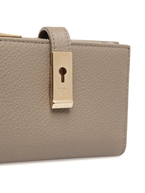 25FW 발리 지갑 WLB00Y VT710U8B7Y DEEP SEPIA GOLD - BALLY