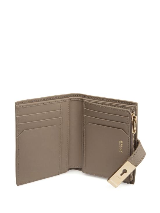 25FW 발리 지갑 WLB00Y VT710U8B7Y DEEP SEPIA GOLD - BALLY