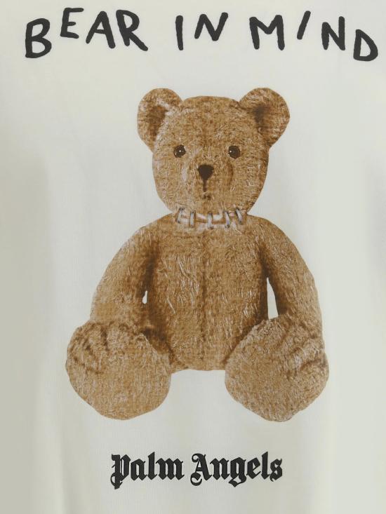 25FW 팜앤젤스 반팔 티셔츠 PMAA10BF25JER004 0360 Beige - PALM ANGELS