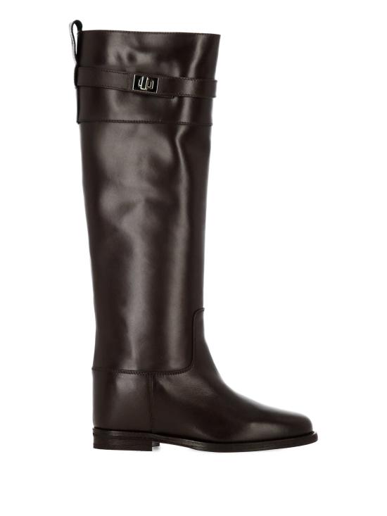 25FW 비아로마 부츠 4471 TESTA DI MORO Dark Brown