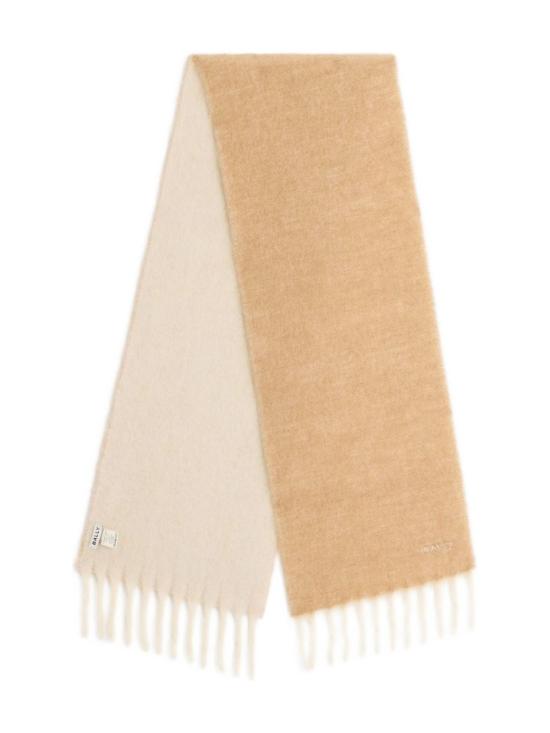 25FW 발리 머플러/스카프 WSC03H WO226I8U9 CAMEL BONE