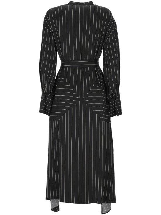 25FW 조셉 미디 원피스 JF009362 1013 BLACK AFFOGATO - JOSEPH