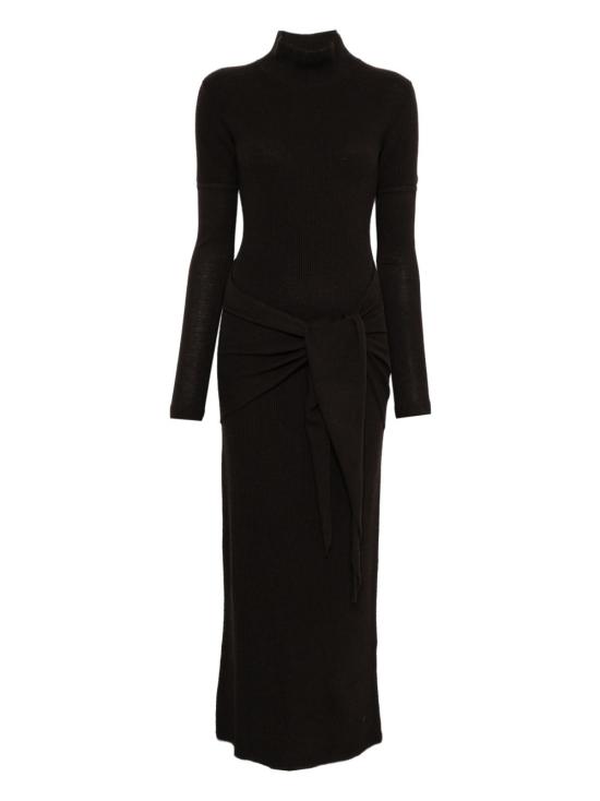25FW 페데리카 토시 미디 원피스 32301353 29 Black - FEDERICA TOSI