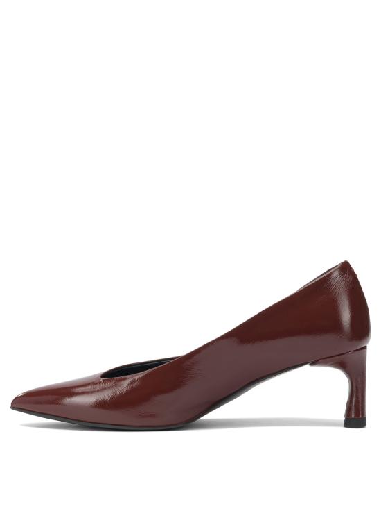 25FW 할마네라 힐/펌프스 GIL02GLAZE MOGANO Bordeaux - HALMANERA