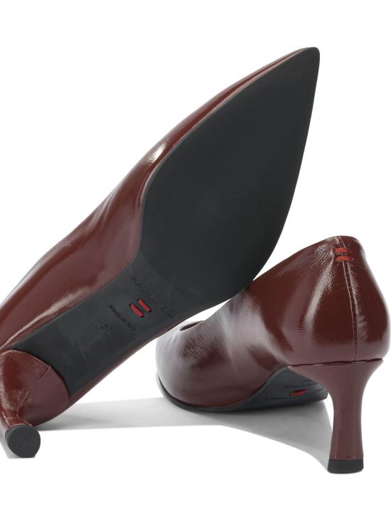 25FW 할마네라 힐/펌프스 GIL02GLAZE MOGANO Bordeaux - HALMANERA
