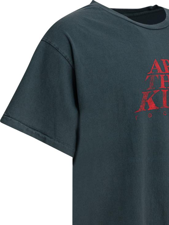 25FW 갤러리 디파트먼트 반팔 티셔츠 TFL 10292LIGHT VINTAGE BLACK Grey - GALLERY DEPT