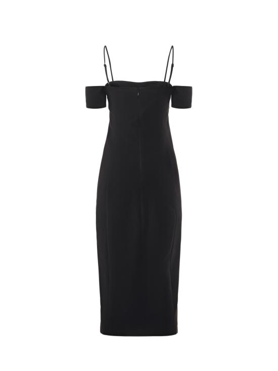 25FW 핑코 미디 원피스 105757 A2R9Z99 Black - PINKO