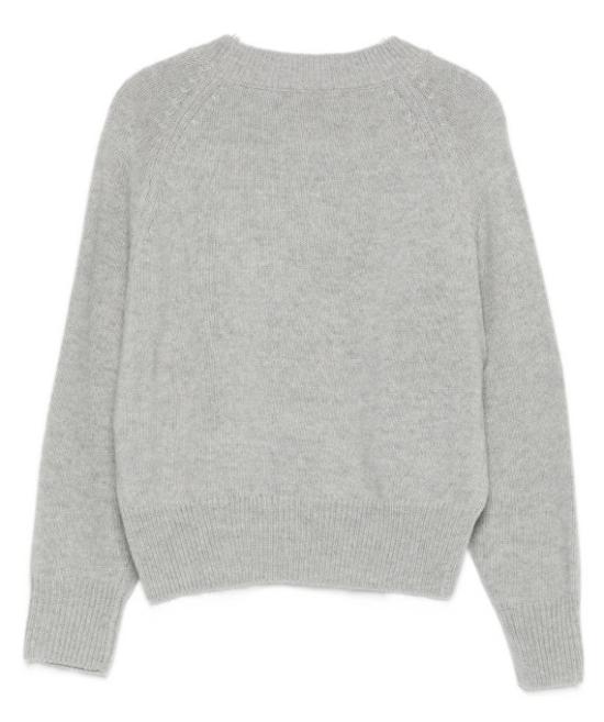 25FW [키즈] 일 구포 캐시미어 니트 A25GMA0018EM220 0757 Grigio verde pino - IL GUFO