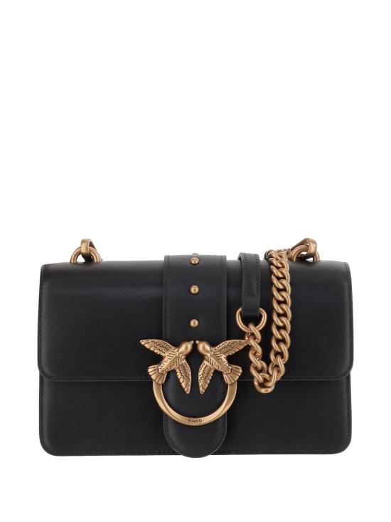 25FW 핑코 숄더백 105856 A0F1Z99Q NERO ANTIQUE GOLD