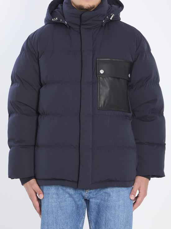 25FW 보테가베네타 숏패딩 837046 BLUE