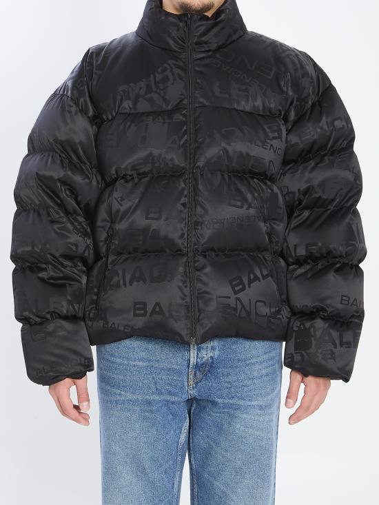 25FW 발렌시아가 숏패딩 850845 BLACK