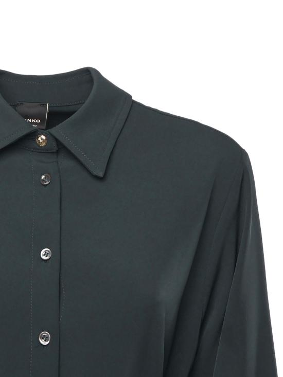 25FW 핑코 미디 원피스 105761 A2U2X83 RAIN GREEN - PINKO