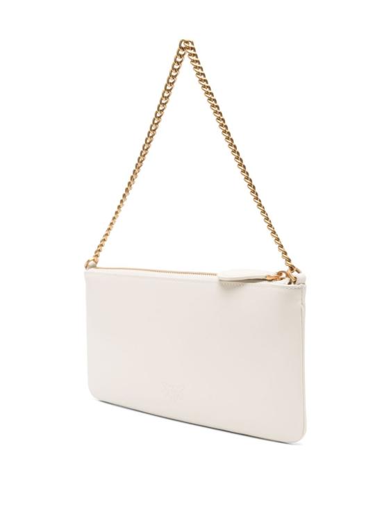 25FW 핑코 숄더백 102747 A0F1Z14Q BIANCO SETA ANTIQUE GOLD - PINKO