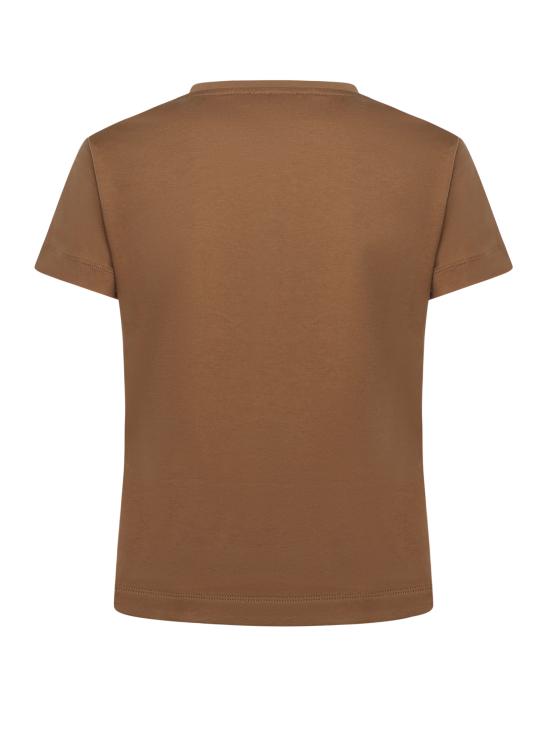 25FW 핑코 반팔 티셔츠 103320 A2RNM10 Coffee Brown - PINKO