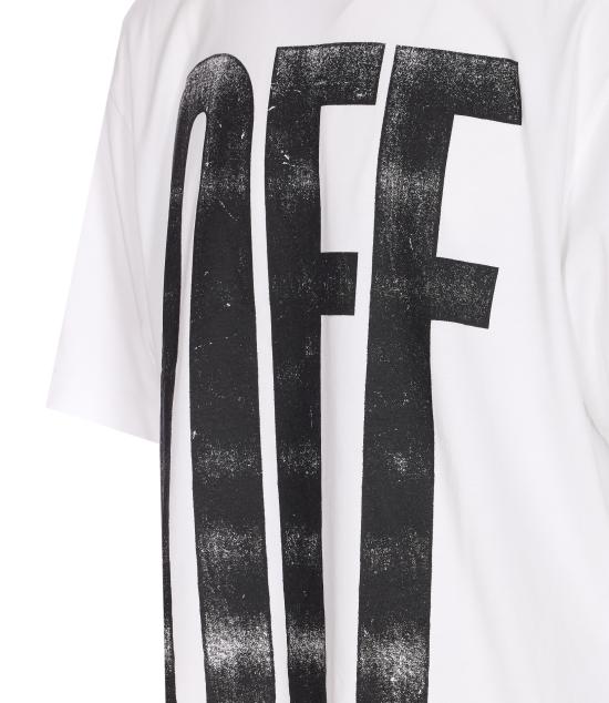 25FW 오프화이트 반팔 티셔츠 OMAA120F25JER00L 0110 WHITE BL - OFF WHITE