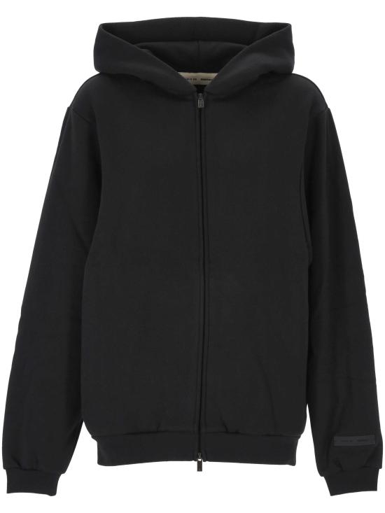 25FW 피어오브갓 플리스 집업 후디 192SP257440FW JET BLACK