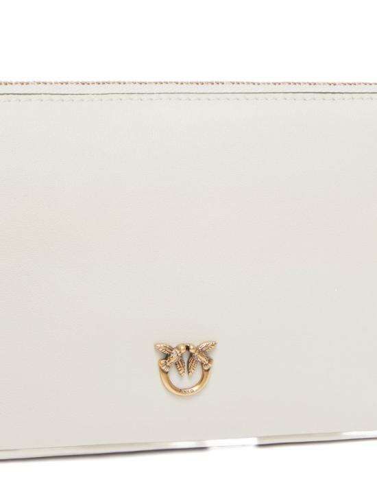 25FW 핑코 숄더백 105069 A0QOZ14Q BIANCO SETA ANTIQUE GOLD - PINKO