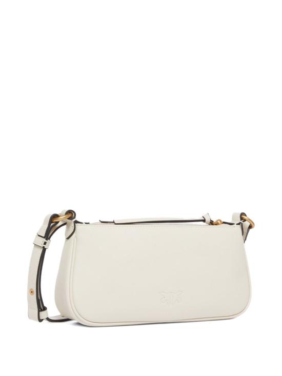 25FW 핑코 숄더백 105069 A0QOZ14Q BIANCO SETA ANTIQUE GOLD - PINKO