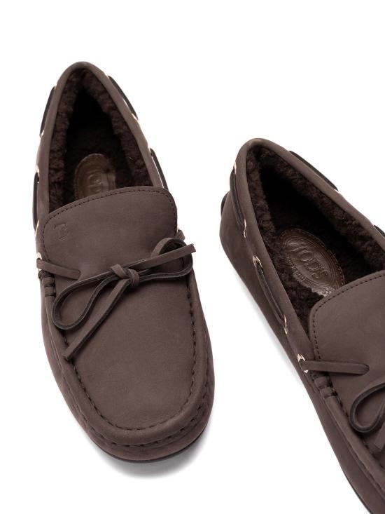 25FW 토즈 곰마 시어링퍼 스웨이드 모카신 XXW10L0JR20 UFQ9999 - TODS