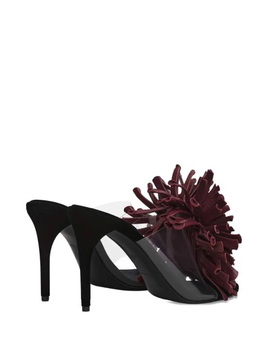 25FW 알라이아 샌들 AA3S2004I077 413 Aubergine - ALAIA