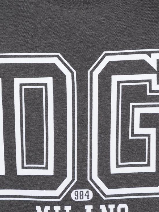 25FW 돌체앤가바나 반팔 티셔츠 G8PN9T G7PLQS8292 Melange grigio - DOLCE & GABBANA