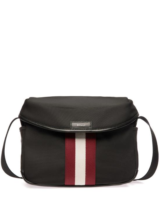 25FW 발리 크로스백 MAC03C NY286U901P BLACK PALLADIO