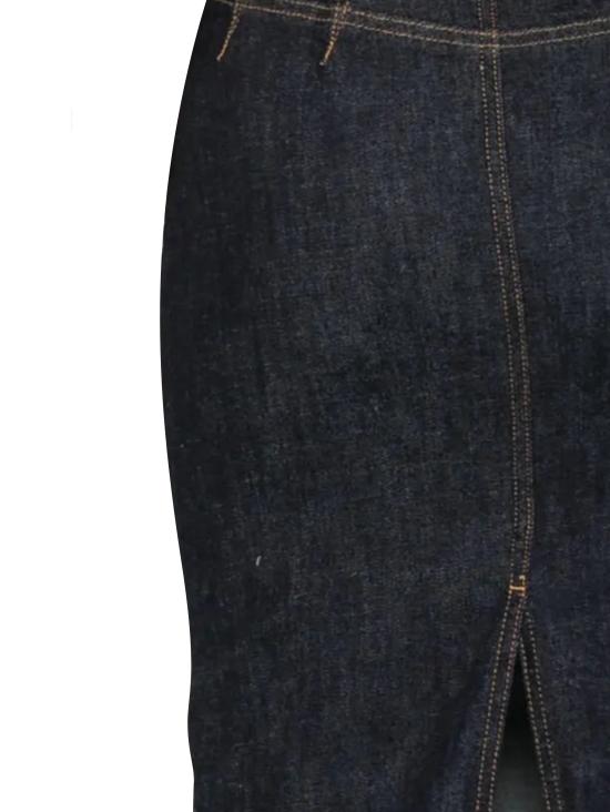 25FW 셀프 포트레이트 미디 스커트 PF25 808MSKBL BLUE Blue - SELF PORTRAIT