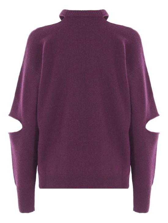 25FW 페데리카 토시 터틀넥 32006353 18 Dark Violet - FEDERICA TOSI