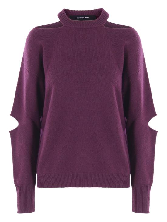 25FW 페데리카 토시 터틀넥 32006353 18 Dark Violet