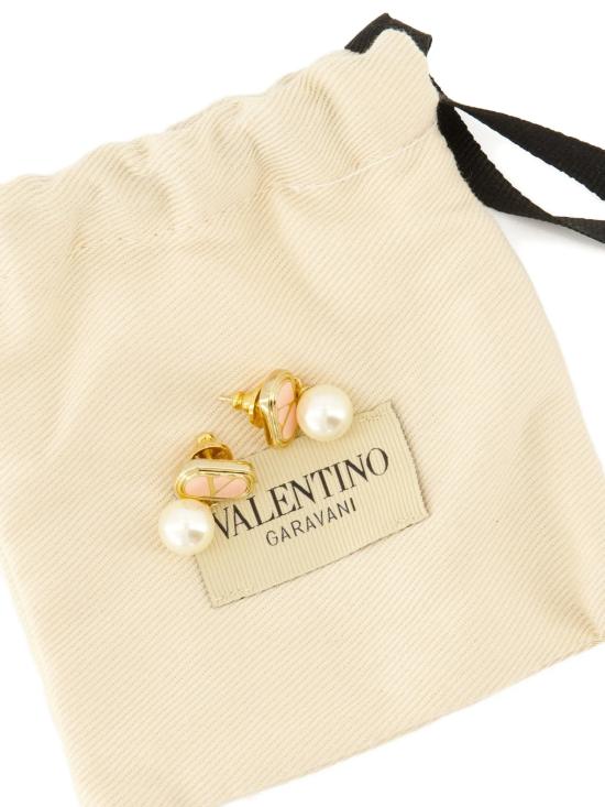 25FW 발렌티노 가라바니 이어링 7W2J0X91 LTDBYT ORO ROSA CREAM - VALENTINO GARAVANI