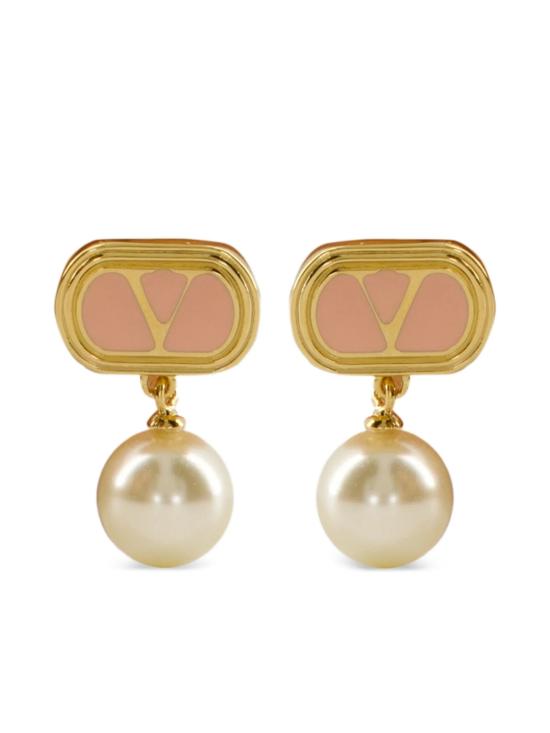 25FW 발렌티노 가라바니 이어링 7W2J0X91 LTDBYT ORO ROSA CREAM