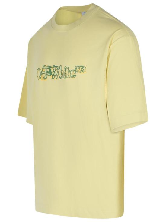 25FW 오프화이트 클라우디 어로우 스케이트 로고 티셔츠 OMAA120F25JER00G 1750 FROZEN DEW - OFF WHITE