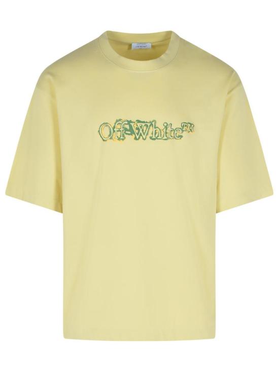 25FW 오프화이트 클라우디 어로우 스케이트 로고 티셔츠 OMAA120F25JER00G 1750 FROZEN DEW