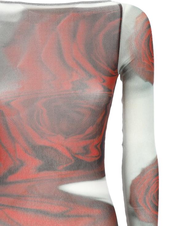 25FW 장 폴 고티에 긴팔 티셔츠 25 04 W TO352 M011P010230 White grey red - JEAN PAUL GAULTIER