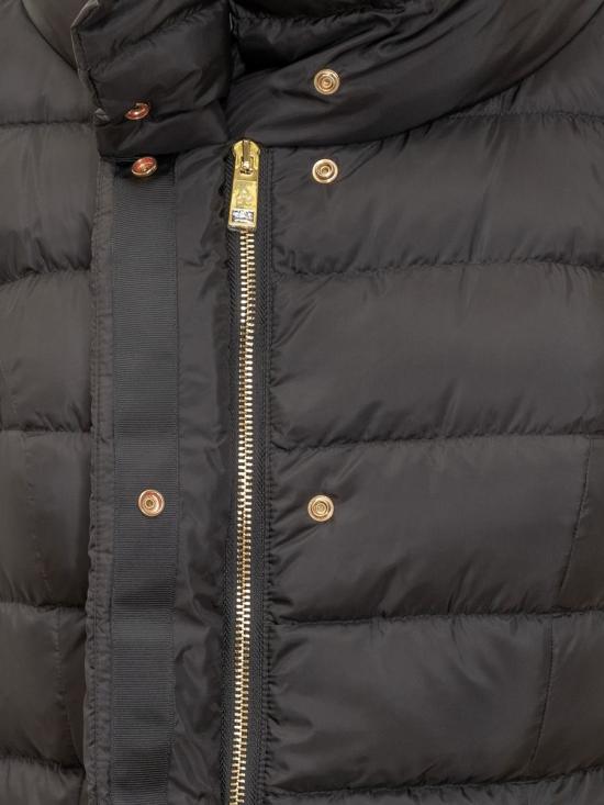 25FW 페트레이 솝착 MQN 03 하이칼라 슬림핏 롱 다운 재킷  PED545601181967 NER Black - PEUTEREY